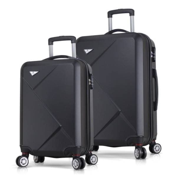 MYVALICE set kofera Zoozie Bags Diamond crni 2kom 8015 0