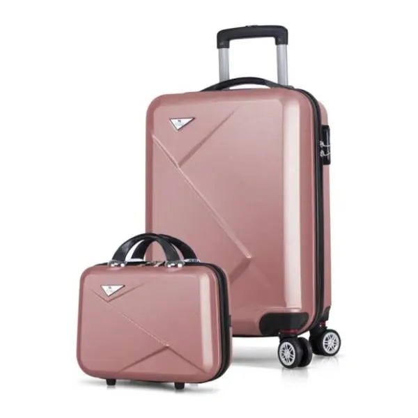 MYVALICE set kofera Zoozie Bags Diamond roze 2kom 8282 0