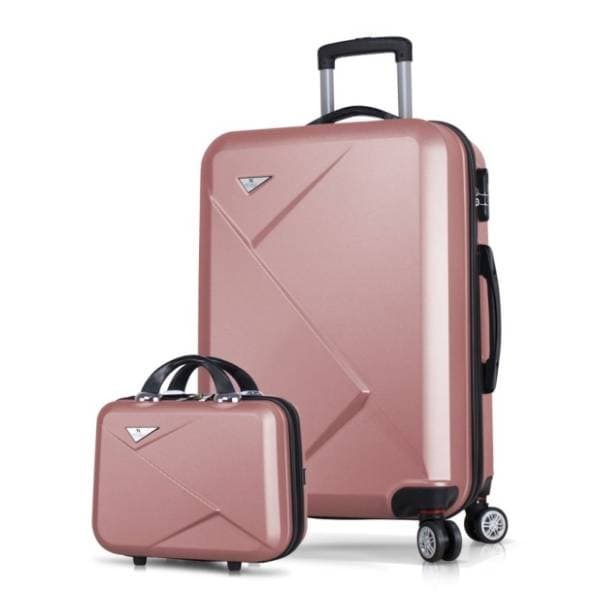MYVALICE set kofera Zoozie Bags Diamond roze 2kom 8329 0