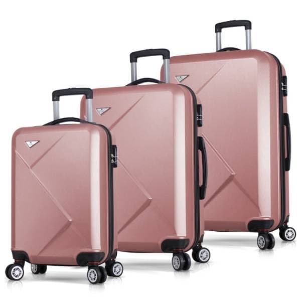 MYVALICE set kofera Zoozie Bags Diamond roze 3kom 6783 0