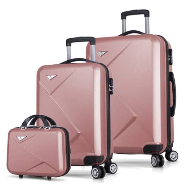 MYVALICE set kofera Zoozie Bags Diamond roze 3kom 8367 0