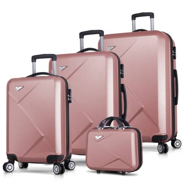 MYVALICE set kofera Zoozie Bags Diamond roze 4kom 8244 0