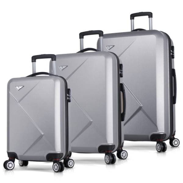 MYVALICE set kofera Zoozie Bags Diamond sivi 3kom 4889 0