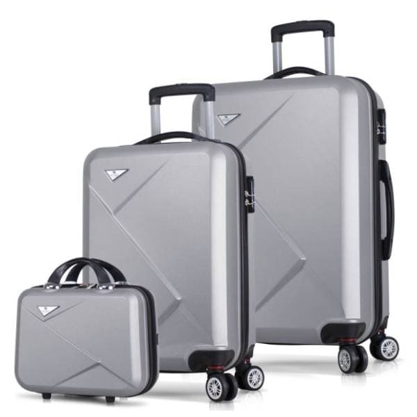 MYVALICE set kofera Zoozie Bags Diamond sivi 3kom 4995 0