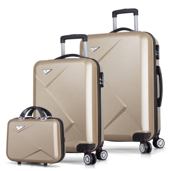 MYVALICE set kofera Zoozie Bags Diamond zlatna 3kom 8350 0