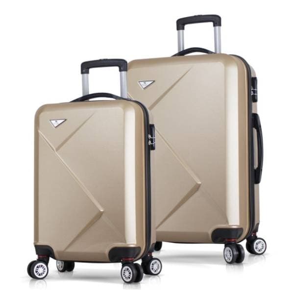 MYVALICE set kofera Zoozie Bags Diamond zlatni 2kom 6868 0