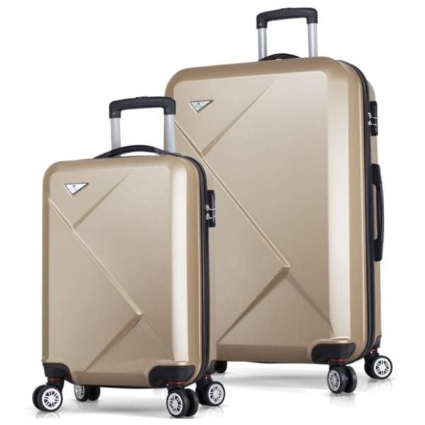 MYVALICE set kofera Zoozie Bags Diamond zlatni 2kom 6936 0