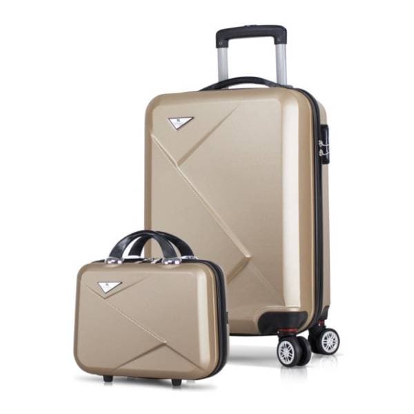 MYVALICE set kofera Zoozie Bags Diamond zlatni 2kom 8275 0
