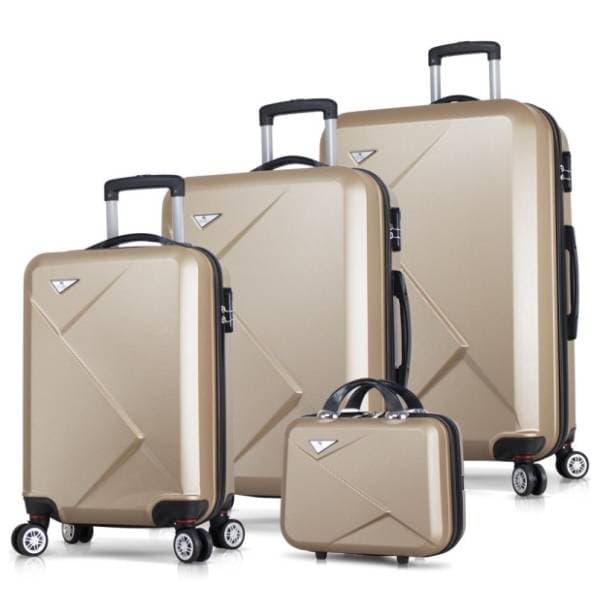 MYVALICE set kofera Zoozie Bags Diamond zlatni 4kom 8237 0
