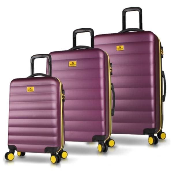 MYVALICE set kofera Zoozie Bags ljubičasti 3kom 6445 0