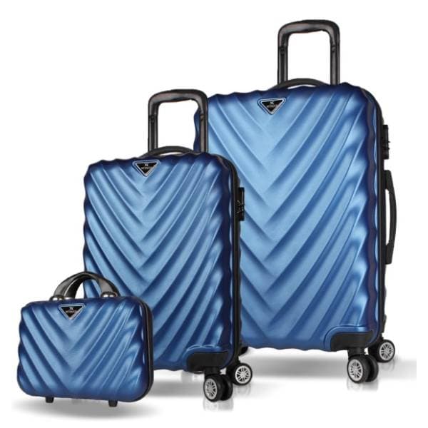 MYVALICE set kofera Zoozie Bags plavi 3kom 7538 0