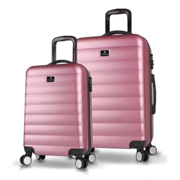 MYVALICE set kofera Zoozie Bags roze 2kom 6490 0
