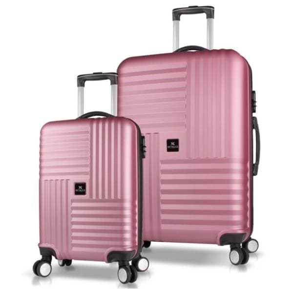 MYVALICE set kofera Zoozie Bags roze 2kom 8319 0