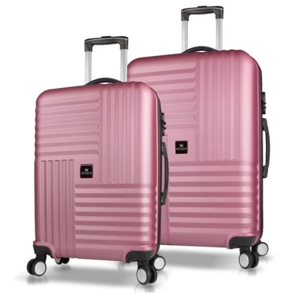 MYVALICE set kofera Zoozie Bags roze 2kom 8418 0