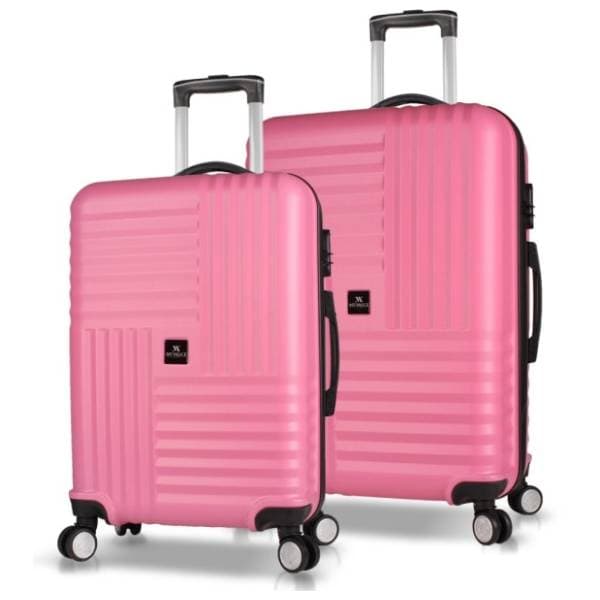 MYVALICE set kofera Zoozie Bags roze 2kom 8449 0