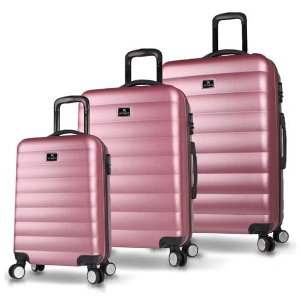 MYVALICE set kofera Zoozie Bags roze 3kom 6421 0