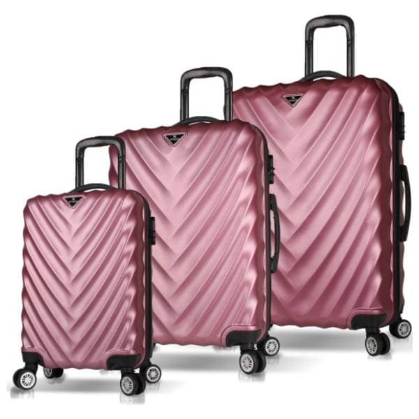 MYVALICE set kofera Zoozie Bags roze 3kom 6609 0