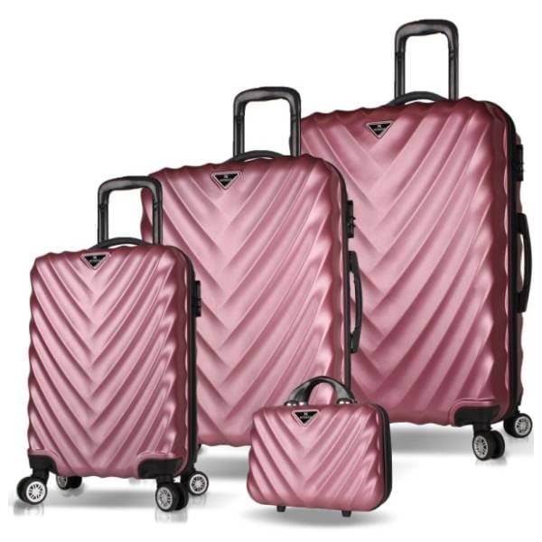 MYVALICE set kofera Zoozie Bags roze 4kom 7248 0