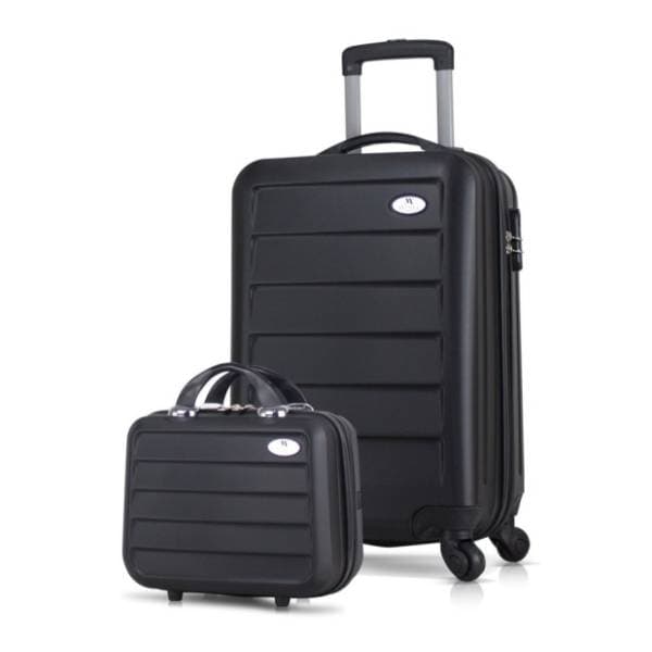 MYVALICE set kofera Zoozie Bags Ruby crni 2kom 1604 0
