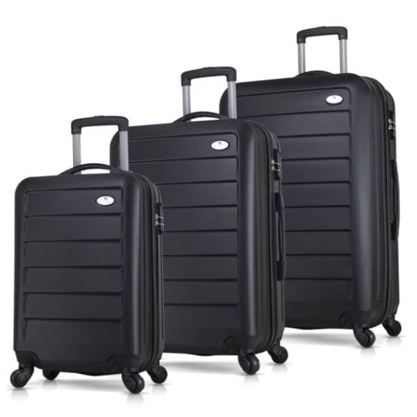 MYVALICE set kofera Zoozie Bags Ruby crni 3kom 8077 0