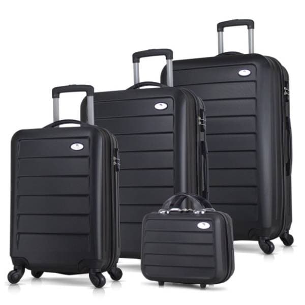MYVALICE set kofera Zoozie Bags Ruby crni 4kom 1567 0