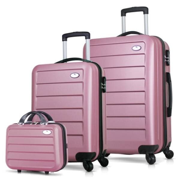MYVALICE set kofera Zoozie Bags Ruby roze 3kom 8565 0