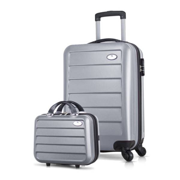 MYVALICE set kofera Zoozie Bags Ruby sivi 2kom 4858 0