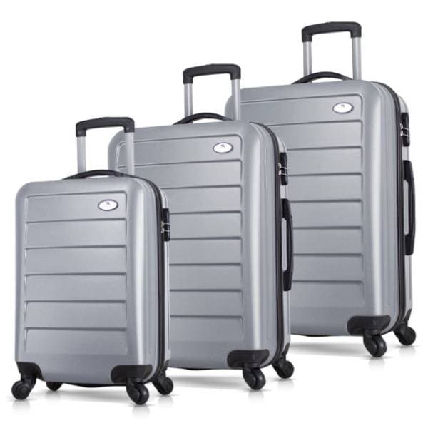 MYVALICE set kofera Zoozie Bags Ruby sivi 3kom 4766 0