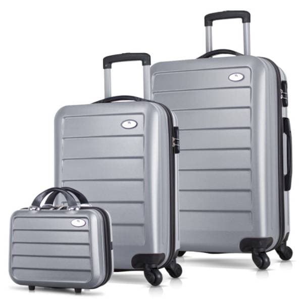 MYVALICE set kofera Zoozie Bags Ruby sivi 3kom 4872 0