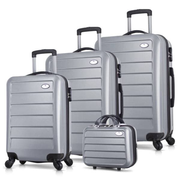 MYVALICE set kofera Zoozie Bags Ruby sivi 4kom 4841 0