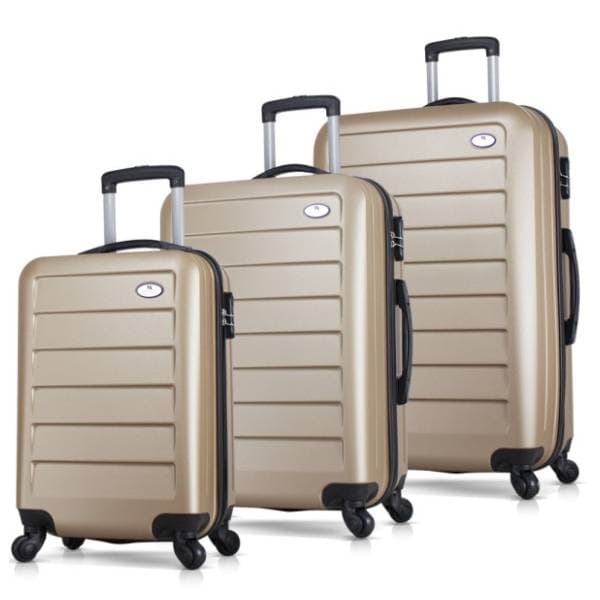 MYVALICE set kofera Zoozie Bags Ruby zlatni 3kom 6301 0