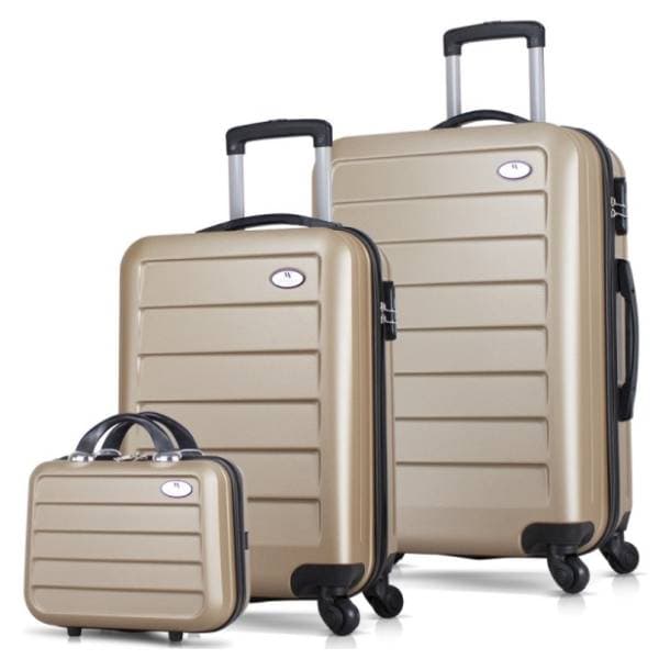 MYVALICE set kofera Zoozie Bags Ruby zlatni 3kom 8558 0