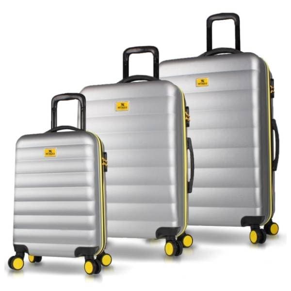 MYVALICE set kofera Zoozie Bags sivi 3kom 6407 0