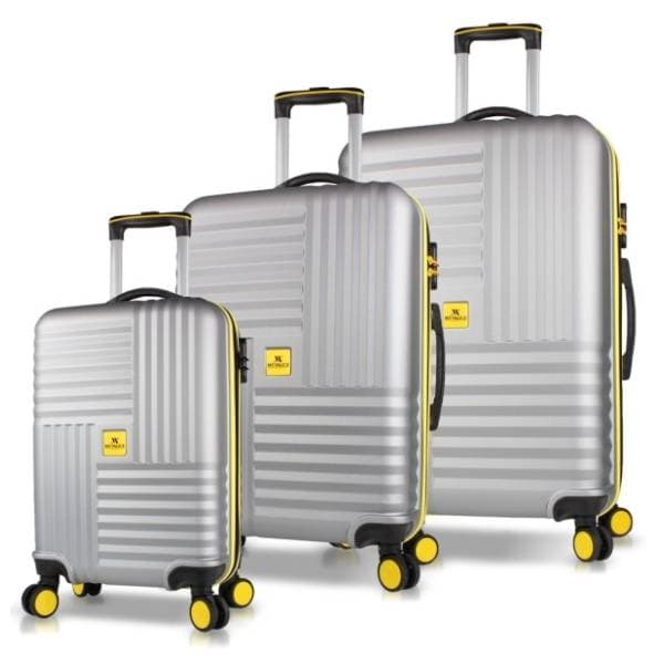 MYVALICE set kofera Zoozie Bags sivi 3kom 8098 0