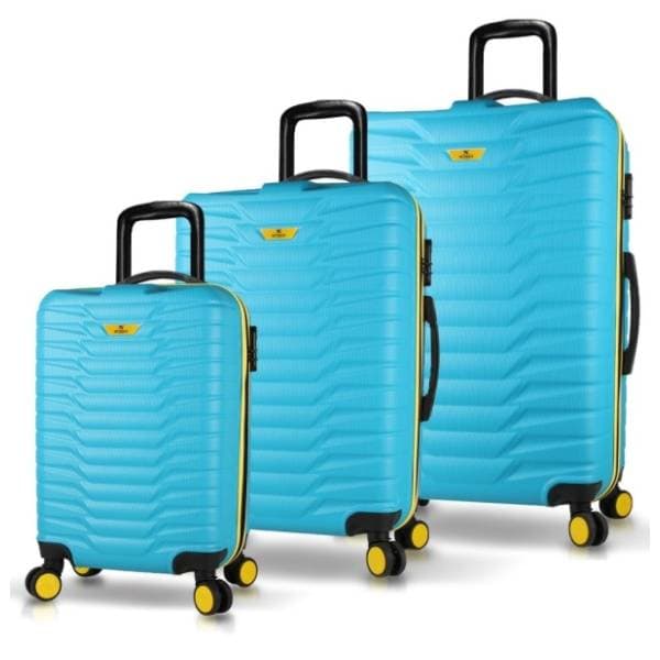 MYVALICE set kofera Zoozie Bags tirkizni 3kom 5592 0
