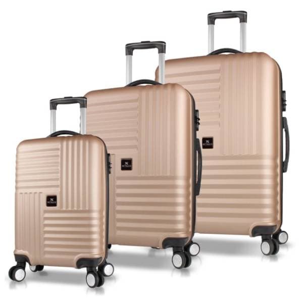 MYVALICE set kofera Zoozie Bags zlatni 3kom 8104 0
