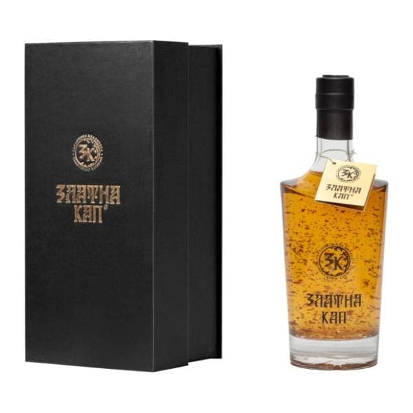 Rakija ZLATNA KAP divlja kruška premijum 0,7l 0