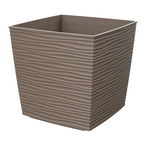 Saksija GARDINO Finesa 20x20x17,3cm krem 0