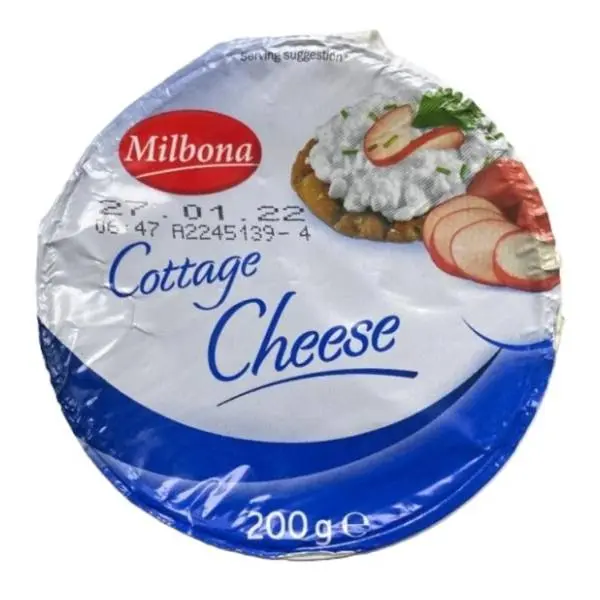 Sveži sir MILBONA zrnasti 200g 0