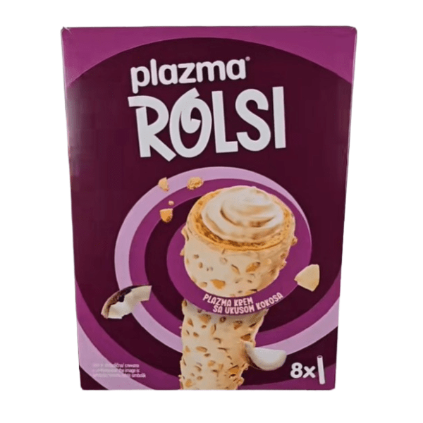 Vafl PLAZMA Rolsi kokos 130g 0