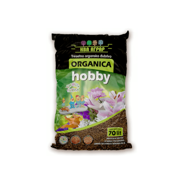AGROMARKET Organica hobby substrat zemlja za cveće 70l 0