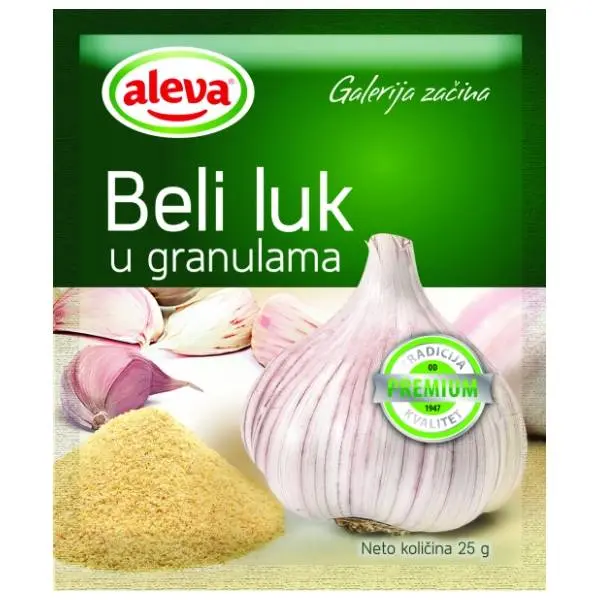 ALEVA Beli luk u granulama 25g 0