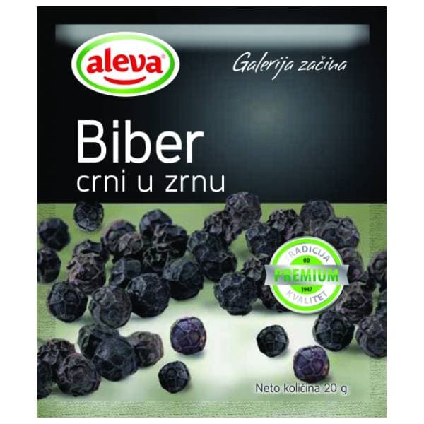ALEVA biber crni u zrnu 20g 0