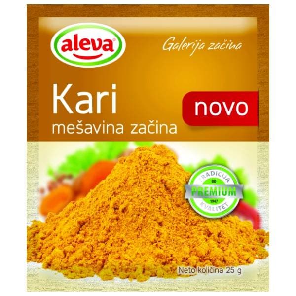 ALEVA Kari začin 25g 0