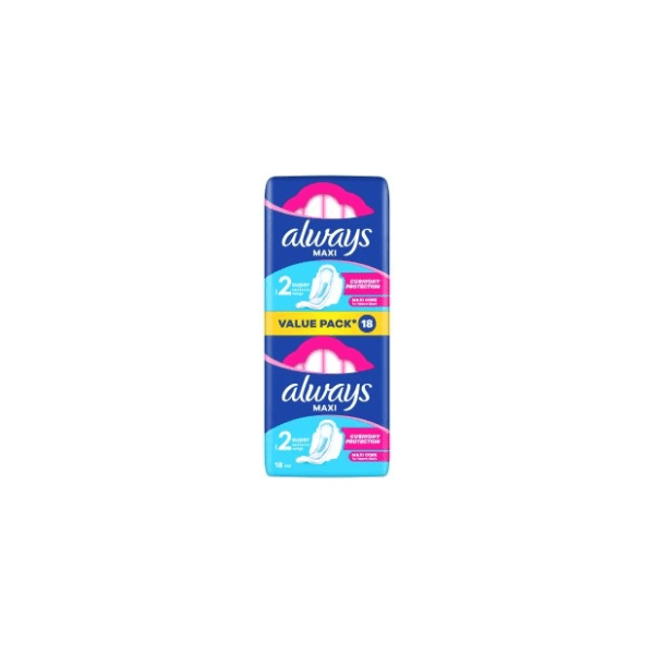 ALWAYS Maxi super ulošci 18kom 0