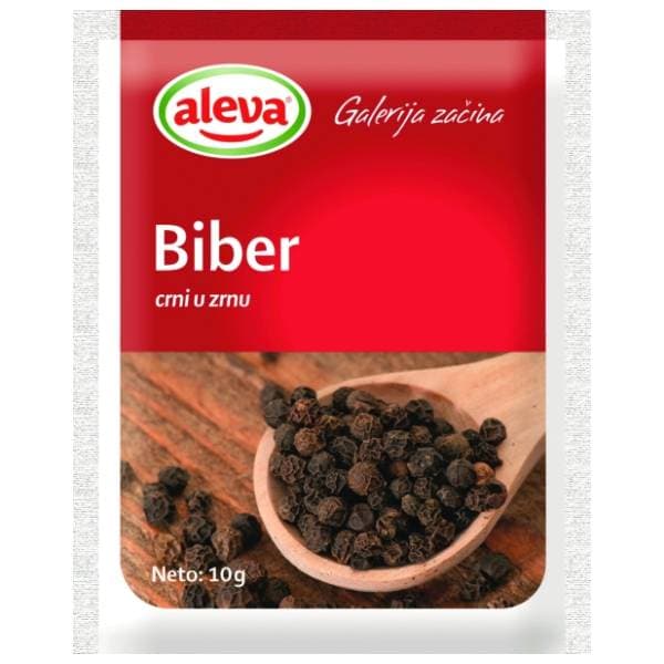 Biber u zrnu ALEVA 10g 0