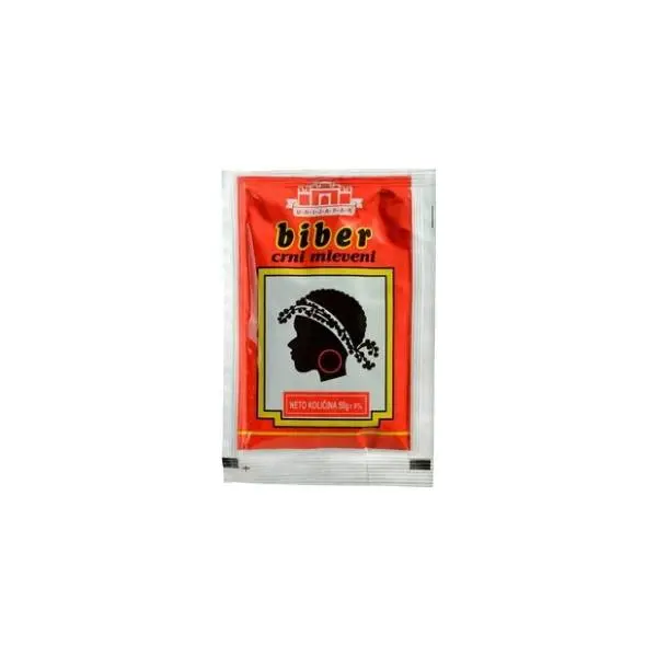 Biber UNIJAPAK crni mleveni 50g 0