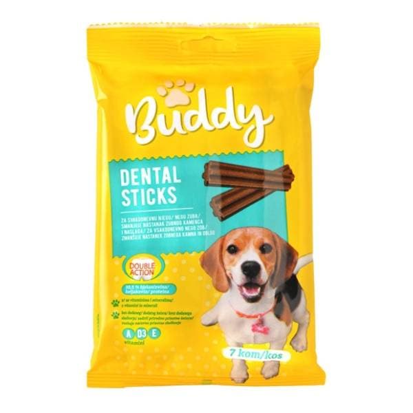 BUDDY Dental sticks poslastica za pse 180g 0