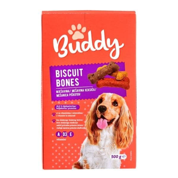 BUDDY poslastica za pse kosti 500g 0