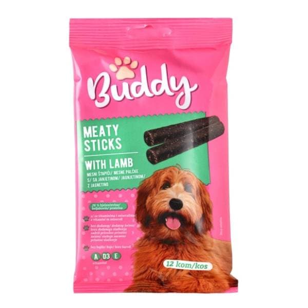 BUDDY štapići jagnjetina 120g 0
